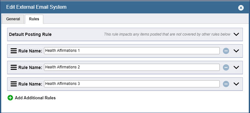 Communication Center Rule Engine