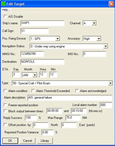 AIS Simulation