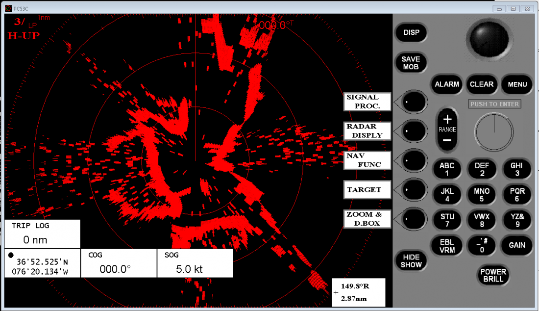 Furuno Radar Training Emulation